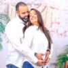 Anabell Alberto junto a su pareja