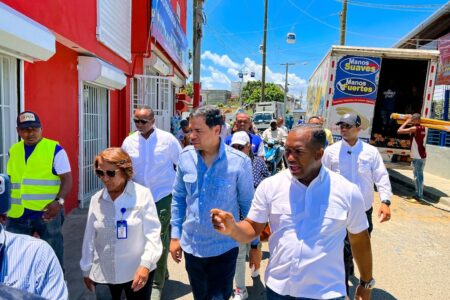El Gobierno impacta Los Alcarrizos con acciones sociales, obras y remozamiento