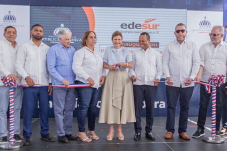 Edesur entrega proyecto de rehabilitación de redes eléctricas en Villa Altagracia con inversión de RD$860 millones